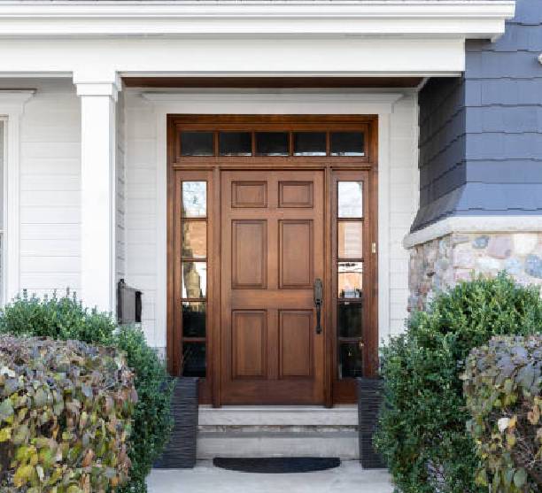 Wooden doors
